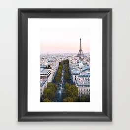 Paris City Framed Art Print