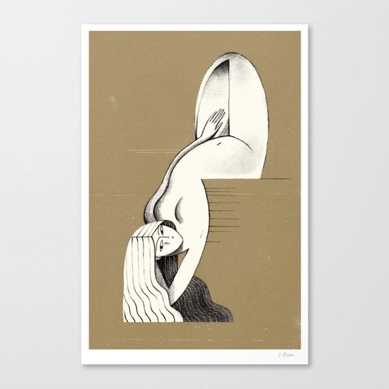Pin-up #4 Canvas Print