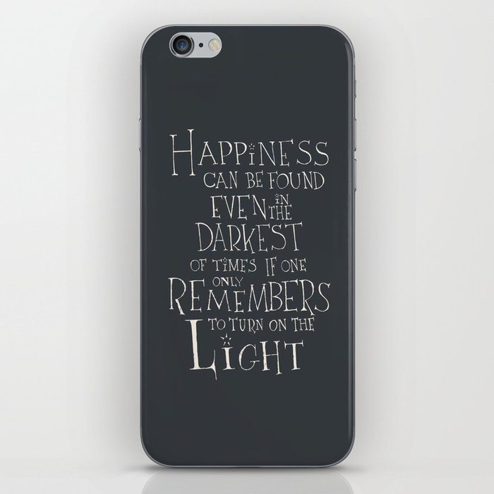 Happiness can be found iPhone Skin