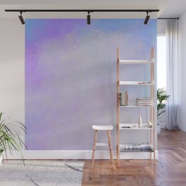 Dreamy soft violet blue Wall Mural