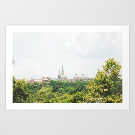 Georgetown Uni from the Pike Art Print