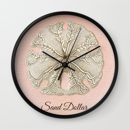 SAND DOLLARS Wall Clock