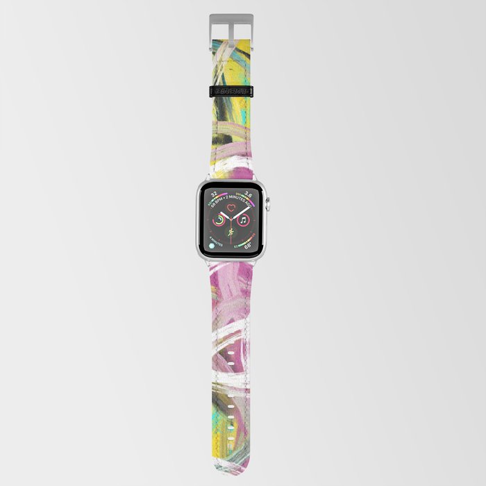 Abstract expressionist Art. Abstract Painting 54. Apple Watch Band