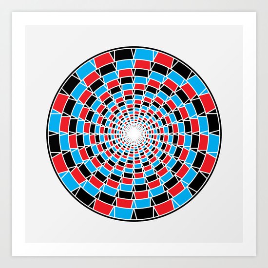 GodEye9 Art Print