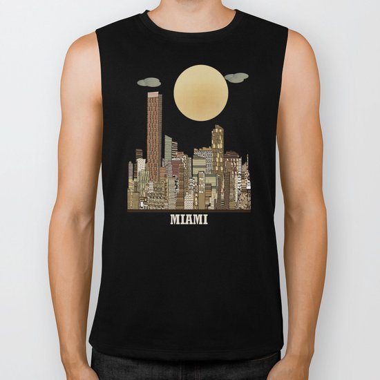miami city Biker Tank
