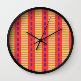 red Wall Clock