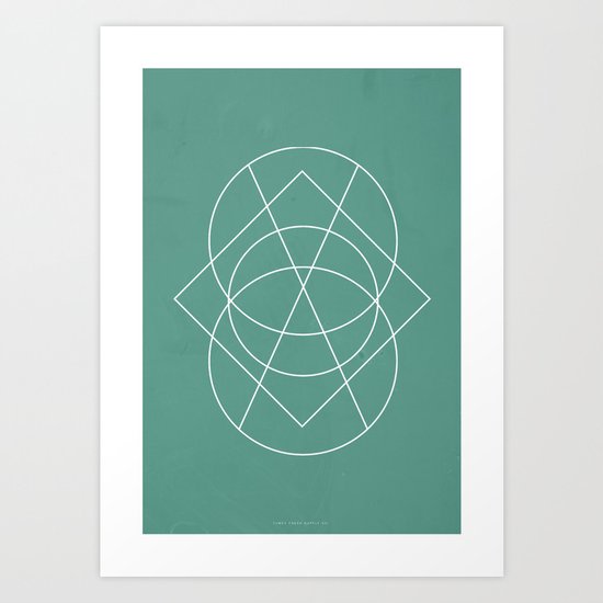 Geometric No.3 Art Print