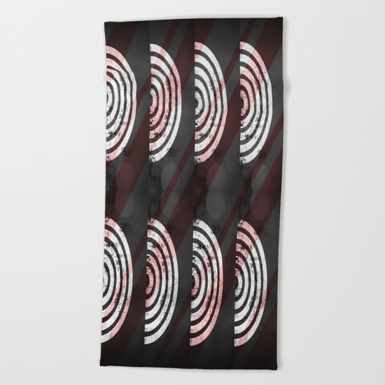 Target Record With Stripes Beach Towel