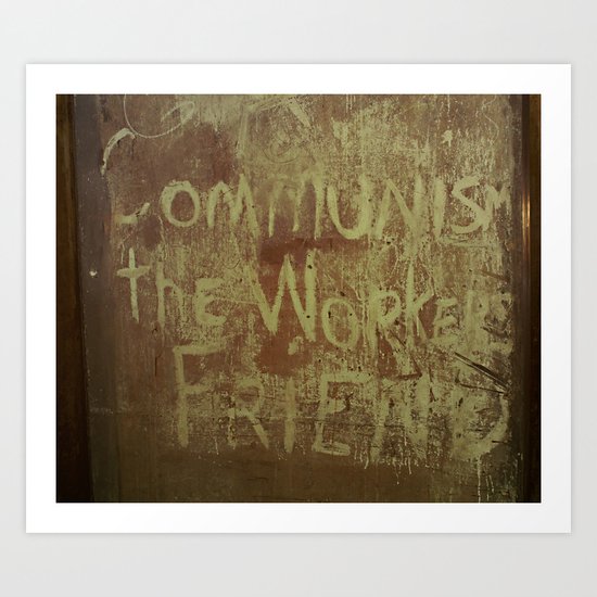 The Worker's Friend Art Print