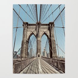 brooklyn bridge Poster