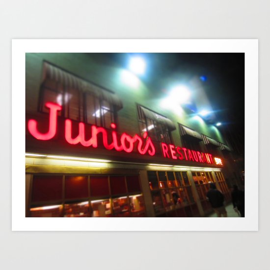 Juniors NYC Art Print