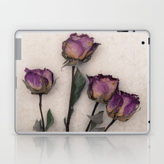 four dried roses Laptop & iPad Skin