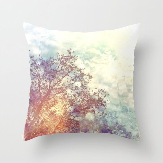 A Natural Montage Throw Pillow