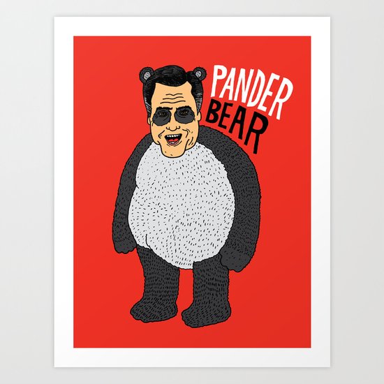 Romney's Halloween Costume Art Print