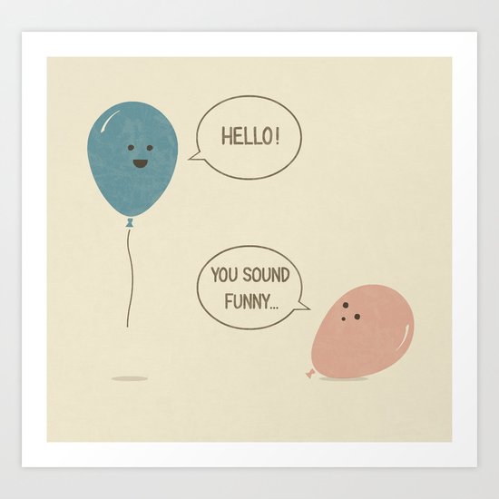 Balloons Art Print