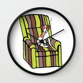 Eddie & The Ugly Chair Wall Clock