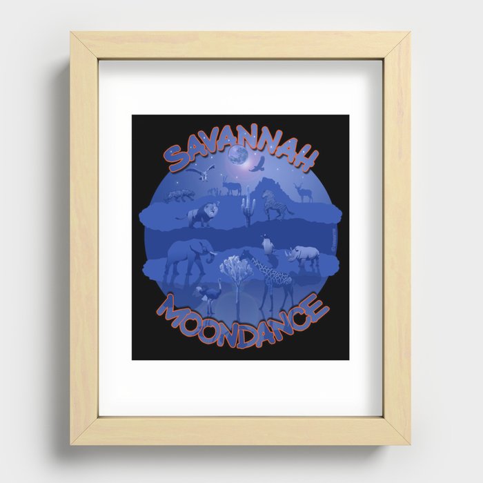 Savannah Moondance Recessed Framed Print