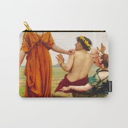 Thomas C. Gotch - Destiny Pre-Raphaelite romantic style Carry-All Pouch