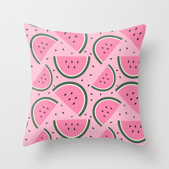Watermelons Galore! Throw Pillow