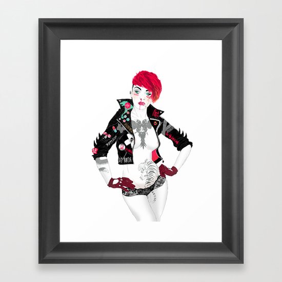 Thriller Framed Art Print