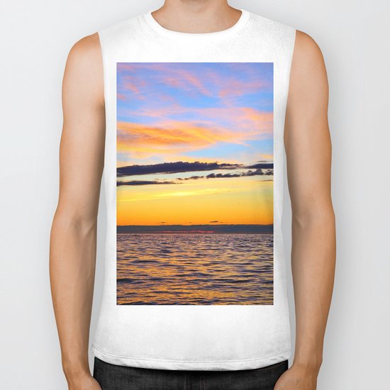 Zen Seascape Biker Tank