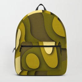 Abstract geometry shape mountains 01 Backpack