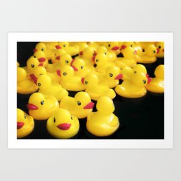 Little Ducklings Art Print