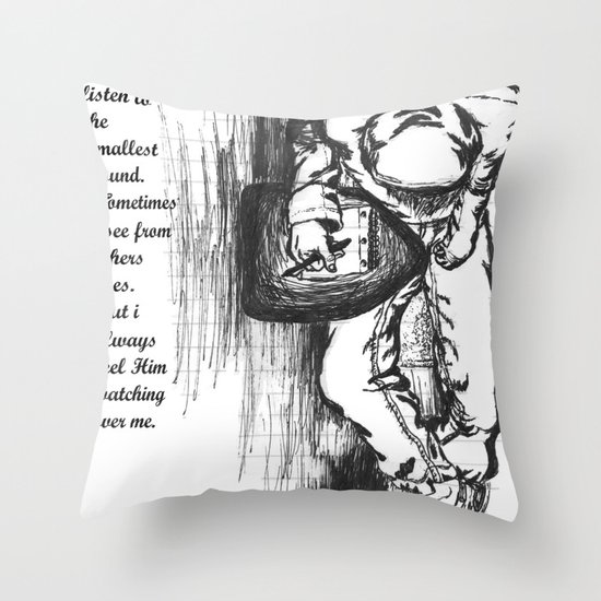 Sometimes... Throw Pillow