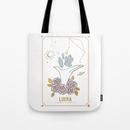 Libra Zodiac Series Tote Bag