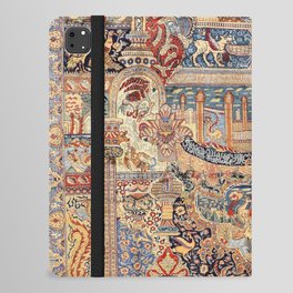 Golden City Antique Persian Kashmar iPad Folio Case