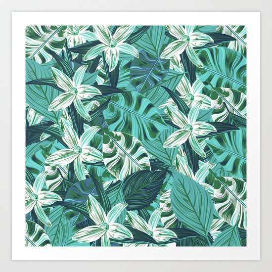 Tropical Art Print