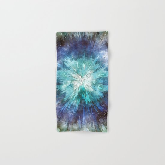 Hues of Blue Tie Dye Hand & Bath Towel