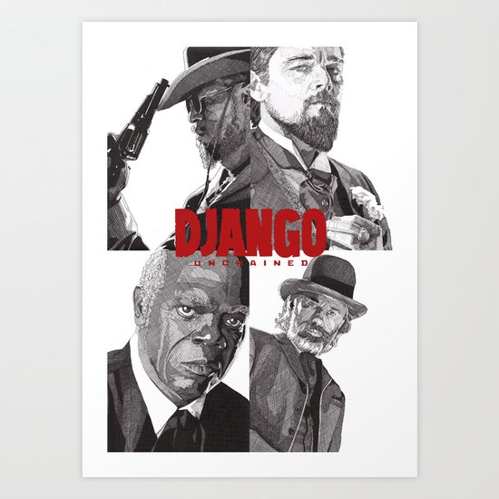 Django Unchained Art Print