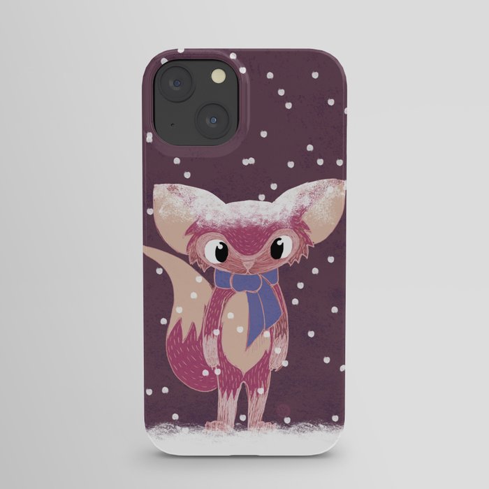 The Fox in the Snow iPhone Case