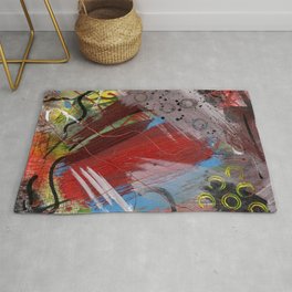 Original abstract artwork 12 Area & Throw Rug