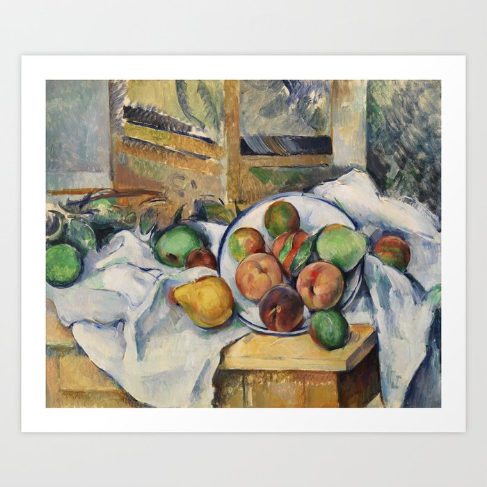 A Table Corner by Paul Cézanne Art Print