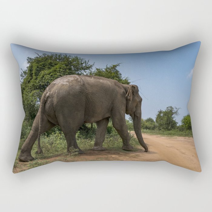 Sri Lanka elephant Rectangular Pillow