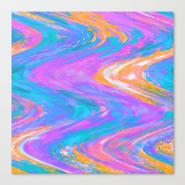 Color Wave Canvas Print