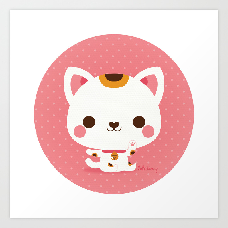 maneki neko art