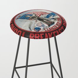 Young America hams and breakfast bacon, E.S. Baker, New York (1850) Anonymous Bar Stool
