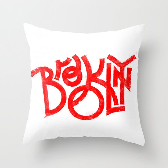 Brooklyn NY Throw Pillow