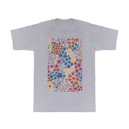 479-Watercolor pastel cute ditsy floral pattern T Shirt