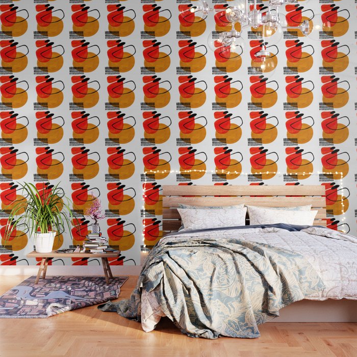 Mid Century Modern Abstract Vintage Pop Art Space Age Pattern