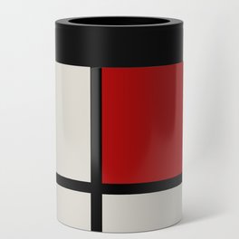 Mondrian Style Color Block Can Cooler