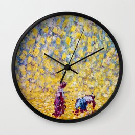 A Summer Rain (Les Lieuses) by Kees van Dongen Wall Clock