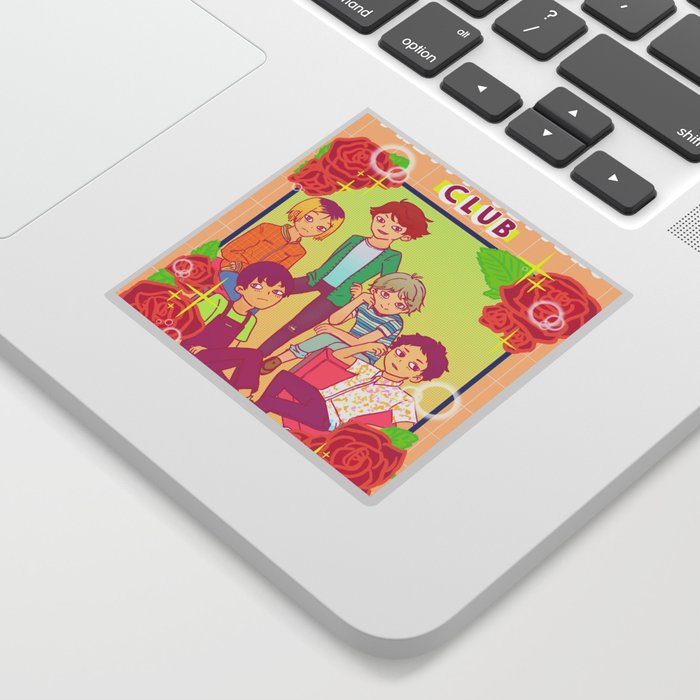 Pretty Setters Club Haikyuu Sticker By Daquack Society6