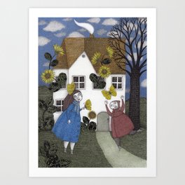 House of Lilia's Dream of Spring Art Print