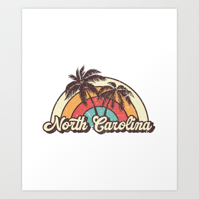 North Carolina beach trip Art Print
