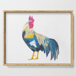 Rooster 3 Serving Tray