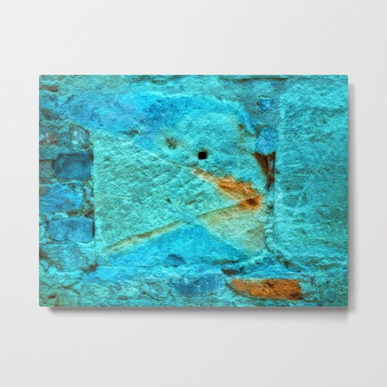 BREAKS IN THE WALL Metal Print
